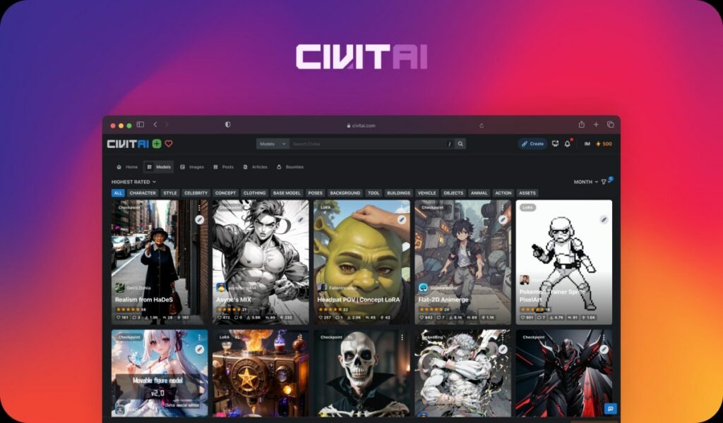 Civitai, A Generative Ai Content Marketplace With Millions Of Users,