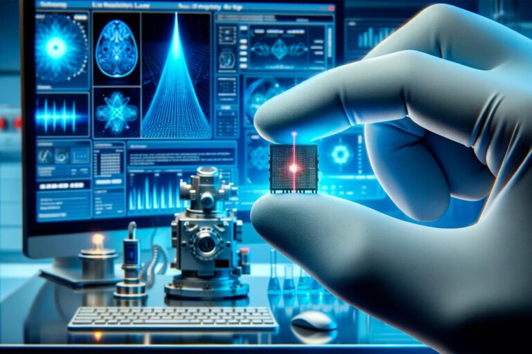 Shrinking Ultra-High-Speed Laser to Fit on a Fingertip Shrinking Ultra High Speed Laser To Fit On A Fingertip