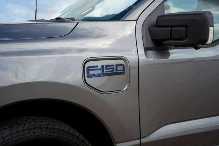 Ford reduces production targets for electric F-150 Lightning in response to strong demand Ford Reduces Production Targets For Electric F 150 Lightning In Response