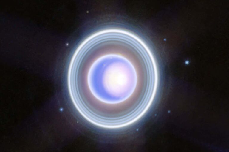 Jwst Captures Spectacular Image Of Uranus Revealing 13 Rings And