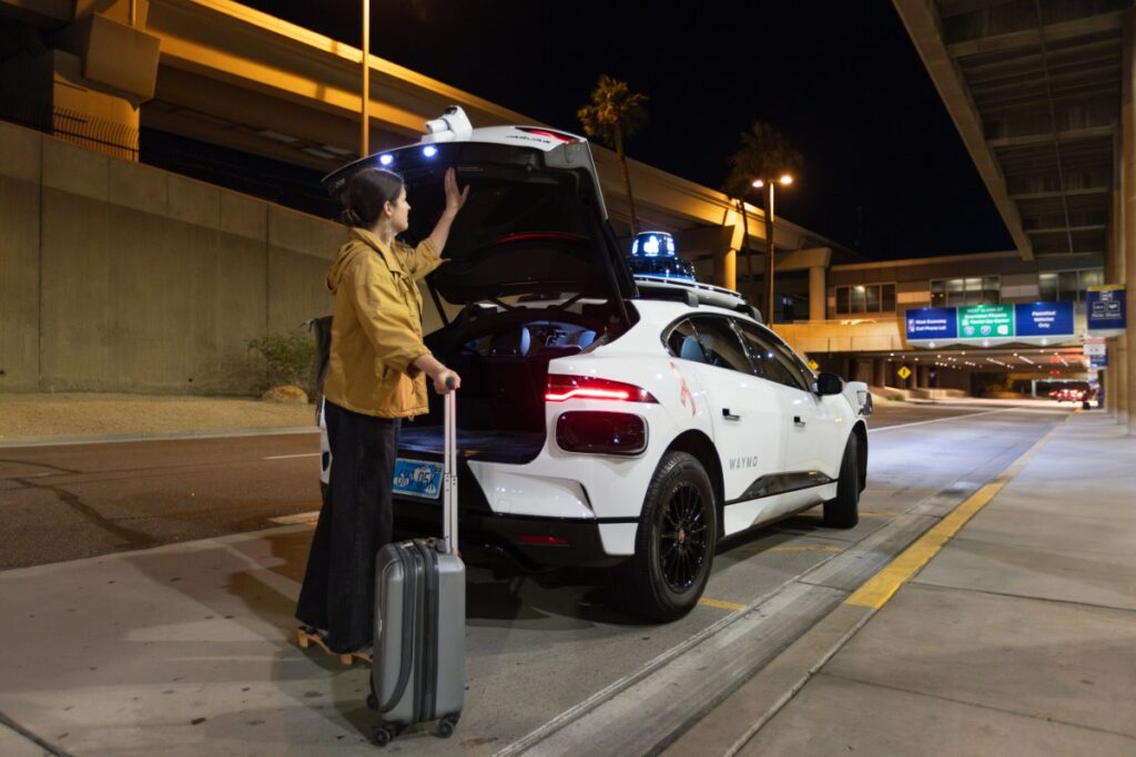 Phoenix Airport Now Offers Waymo's Curbside Robotaxi Pickup Service