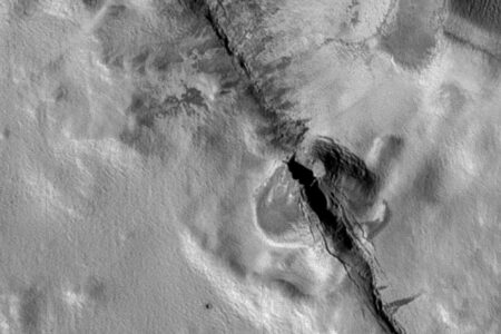 Possibly The First Crater Found On Jupiter's Moon Io