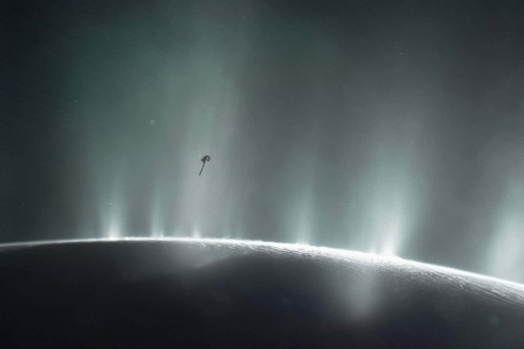 Potential presence of cyanide in the ocean of Saturn’s moon Enceladus could aid in sustaining life Potential Presence Of Cyanide In The Ocean Of Saturn's Moon
