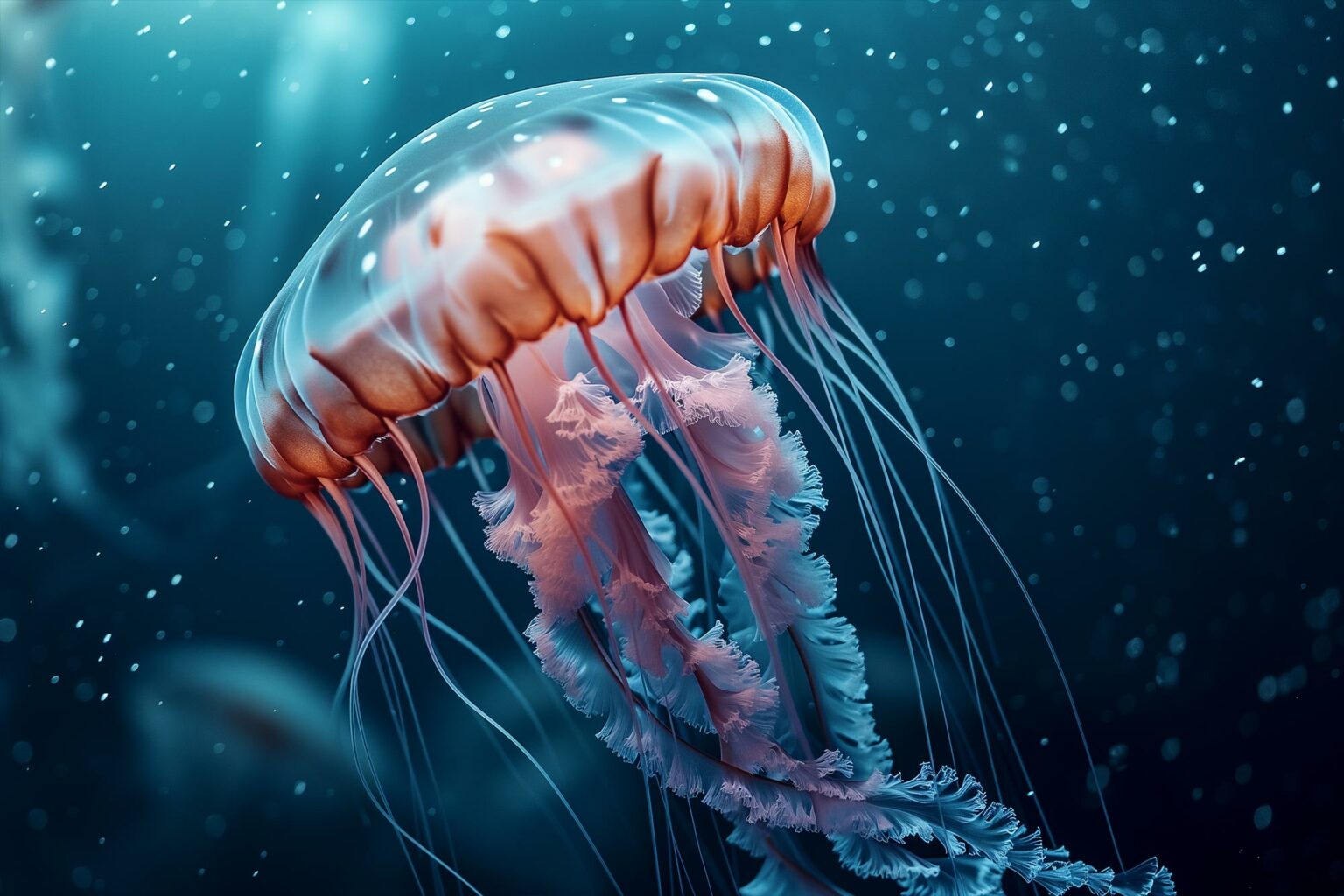 The Rapid Growth Of Jellyfish Tentacles: A Few Days' Transformation