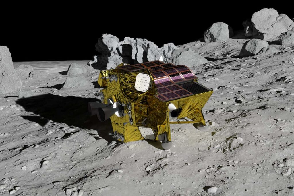 Japanese Lander Slim Prepares To Touch Down On The Moon