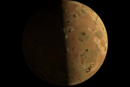 Juno Spacecraft Captures Incredibly Detailed Image Of Jupiter's Moon Io