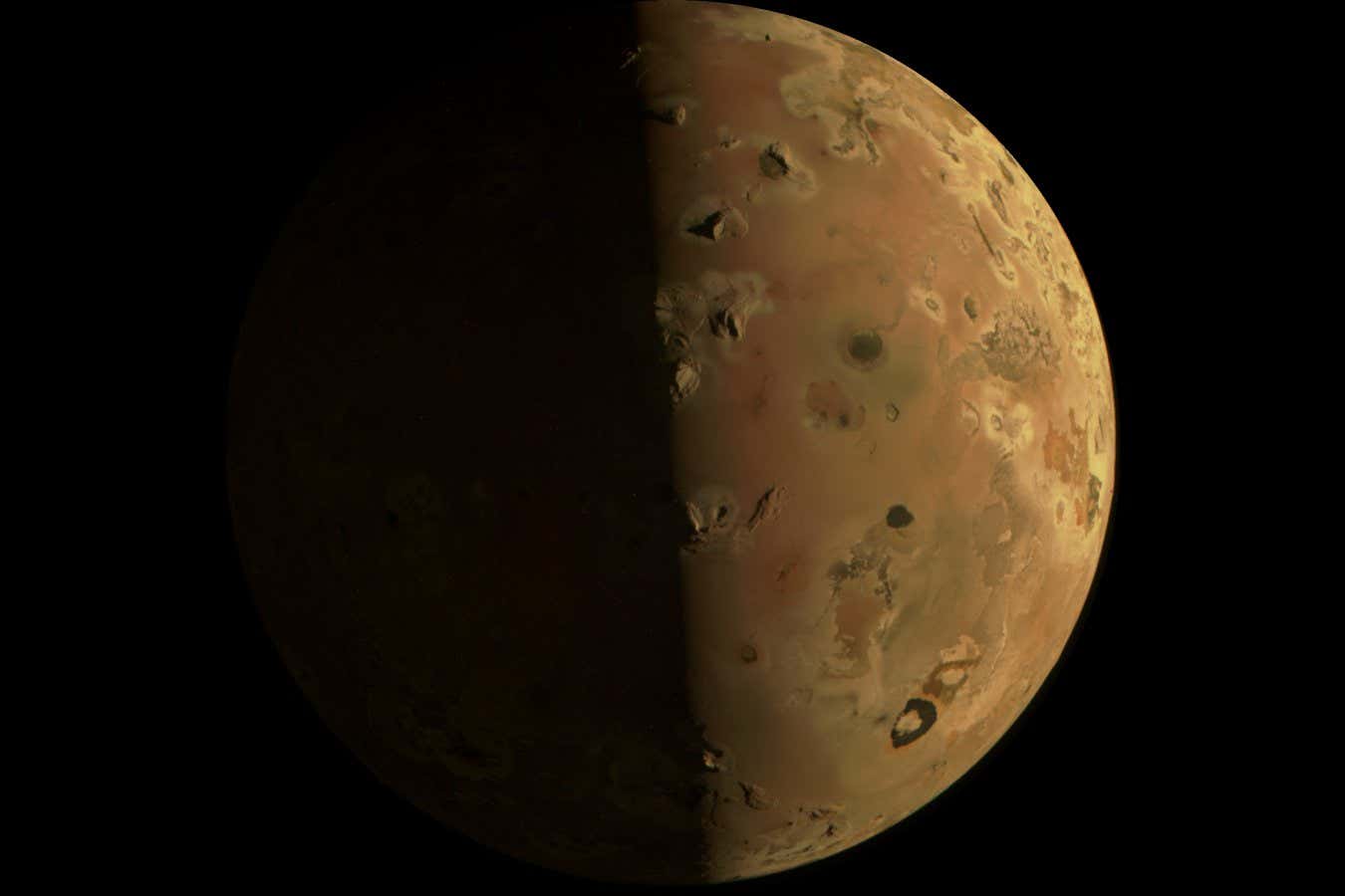 Juno Spacecraft Captures Incredibly Detailed Image Of Jupiter's Moon Io