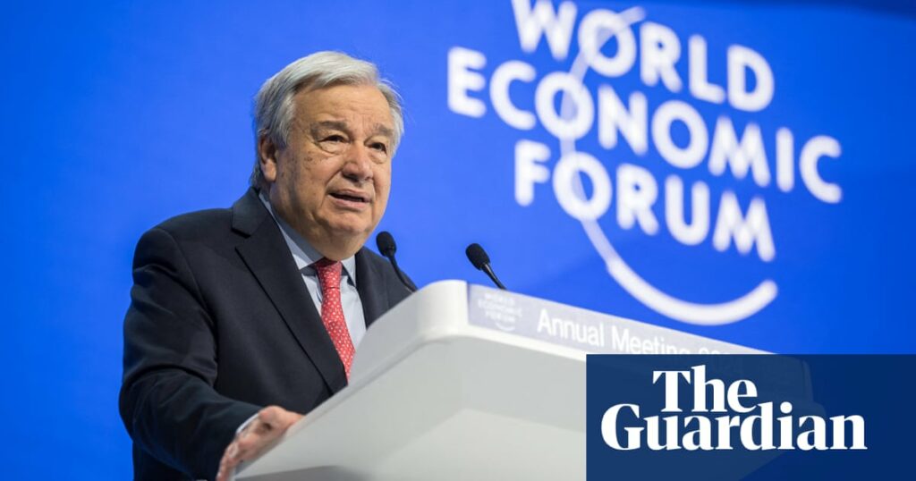 Un Secretary General Condemns Big Tech Companies For Prioritizing Profits Over