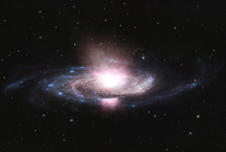 A Black Hole's Colossal Outburst Disrupts The Entire Galaxy's Equilibrium.