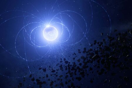 Bizarre White Dwarf Leaves Metallic Marks Following Consumption Of Planet