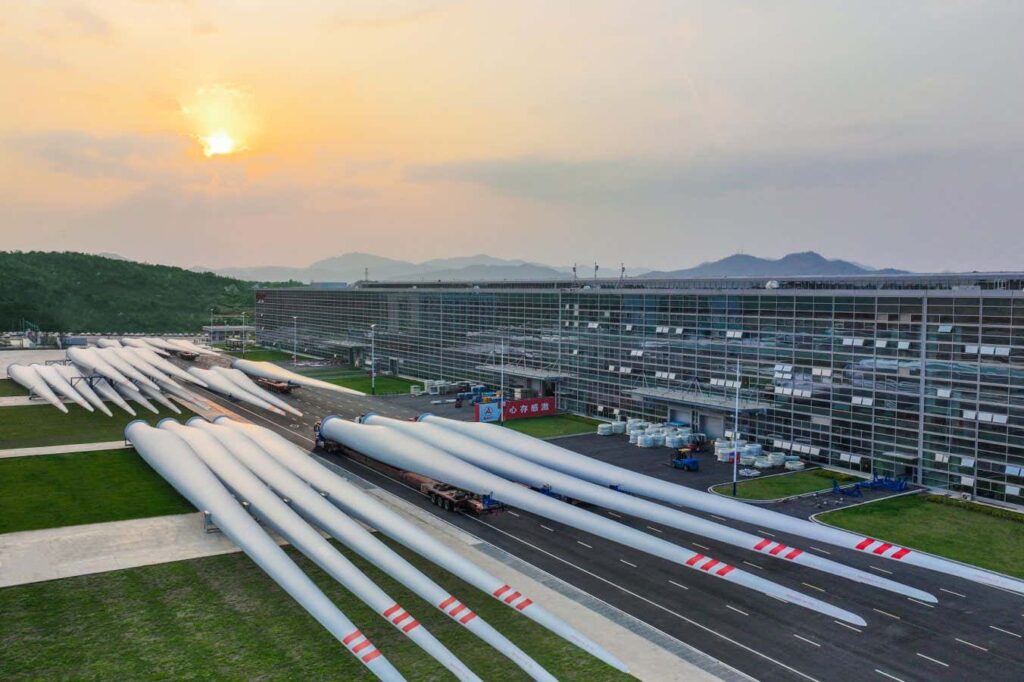 China unveils the largest onshore wind turbine blade in the world China Unveils The Largest Onshore Wind Turbine Blade In The