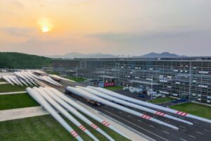 China Unveils The Largest Onshore Wind Turbine Blade In The