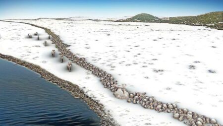 Enormous Stone Age Hunting Structure Uncovered In The Baltic Sea