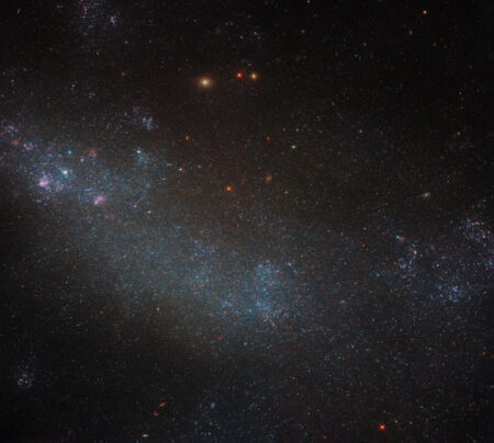 Hubble Captures Images Of Irregular Galaxy Leda 6430