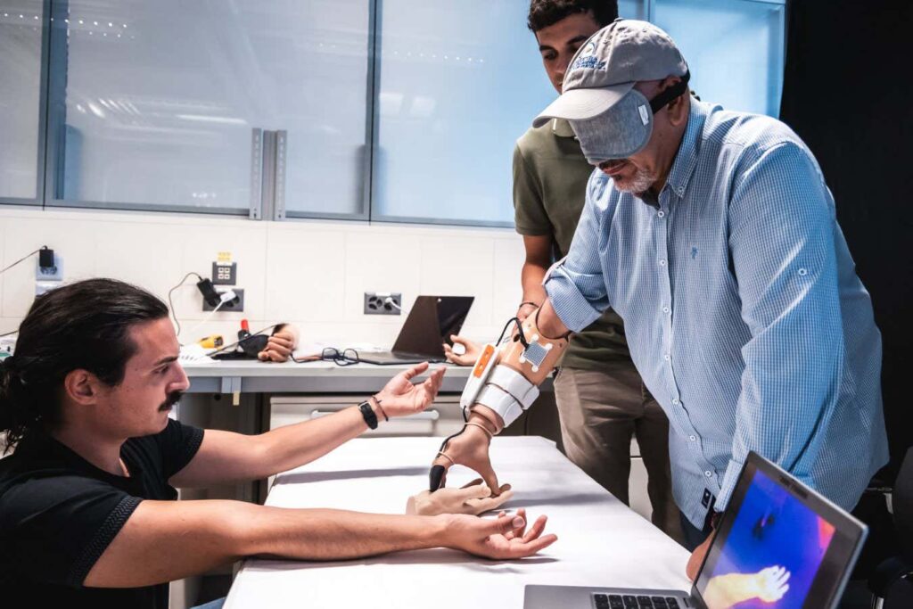 Prosthetic Leg Sensitivity Triggers Feeling Of Hot And Cold In