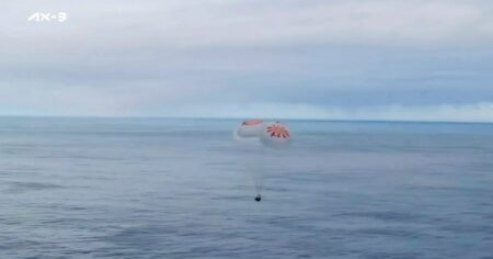 Türk, İtalyan Ve İsveçli Astronotlar özel Uzay Istasyonu Seyahatini Sonlandırarak