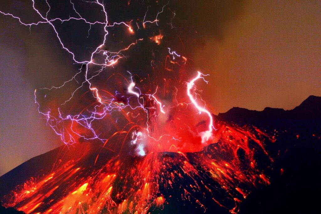 Volcanic eruptions may have sparked life on Earth through lightning Volcanic Eruptions May Have Sparked Life On Earth Through Lightning