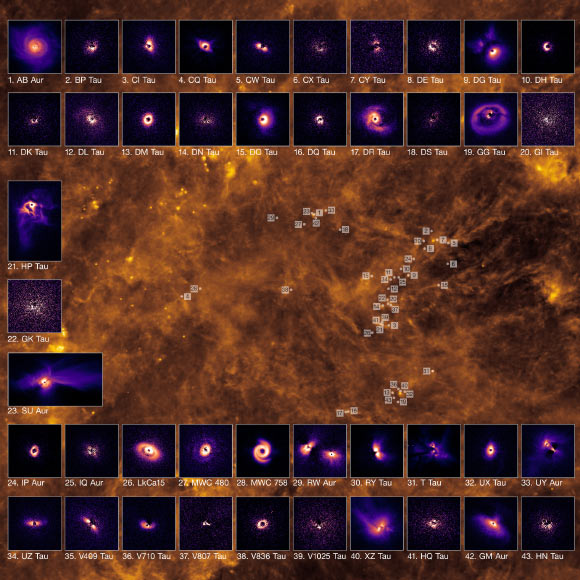 86 young stars found to have protoplanetary disks by VLT 86 Young Stars Found To Have Protoplanetary Disks By Vlt
