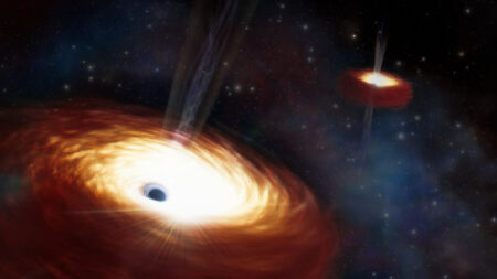 Astronomers Discover The Heaviest Supermassive Black Hole Pair Ever Measured