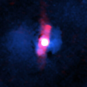 Astronomers Find Previously Unknown Quasar In Far Off Galaxy Cluster