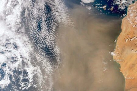 Dust Clouds From The Sahara Desert Are Making Their Way