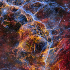 Gigapixel Images Of Bella Supernova Remnant Captured By Dark Energy