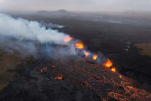 Uk Reaches Sulfer Dioxide From Icelandic Volcanic Eruption