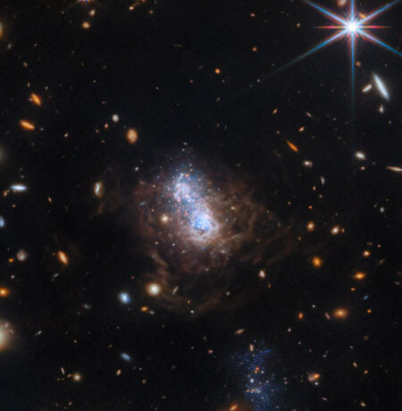 Blue Compact Dwarf Galaxy: Low Metallicity and Rapid Star Formation in Web Image Blue Compact Dwarf Galaxy: Low Metallicity And Rapid Star Formation