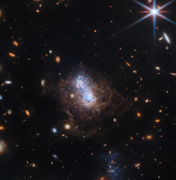 Blue Compact Dwarf Galaxy: Low Metallicity and Rapid Star Formation in Web Image Blue Compact Dwarf Galaxy: Low Metallicity And Rapid Star Formation