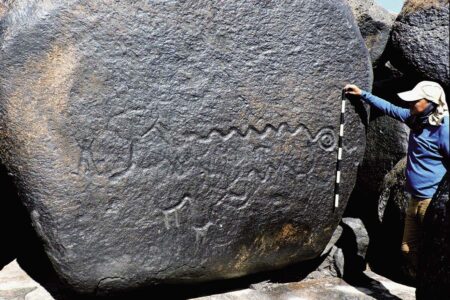 Ancient Snake Painting Holds Record As World's Largest Rock Art