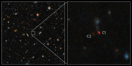 Astronomers find the farthest merging quasar pair ever recorded Astronomers Find The Farthest Merging Quasar Pair Ever Recorded