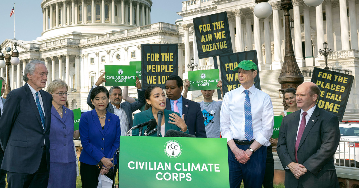 First Class Of U.s. Climate Corps Sworn In At White