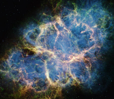Webb Reveals The Inner Workings Of The Crab Nebula