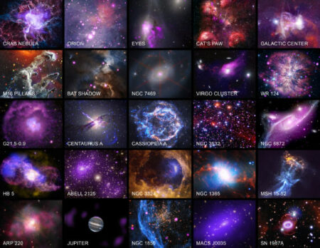 Chandra Celebrates Its 25th Anniversary In Space With 25 Breathtaking