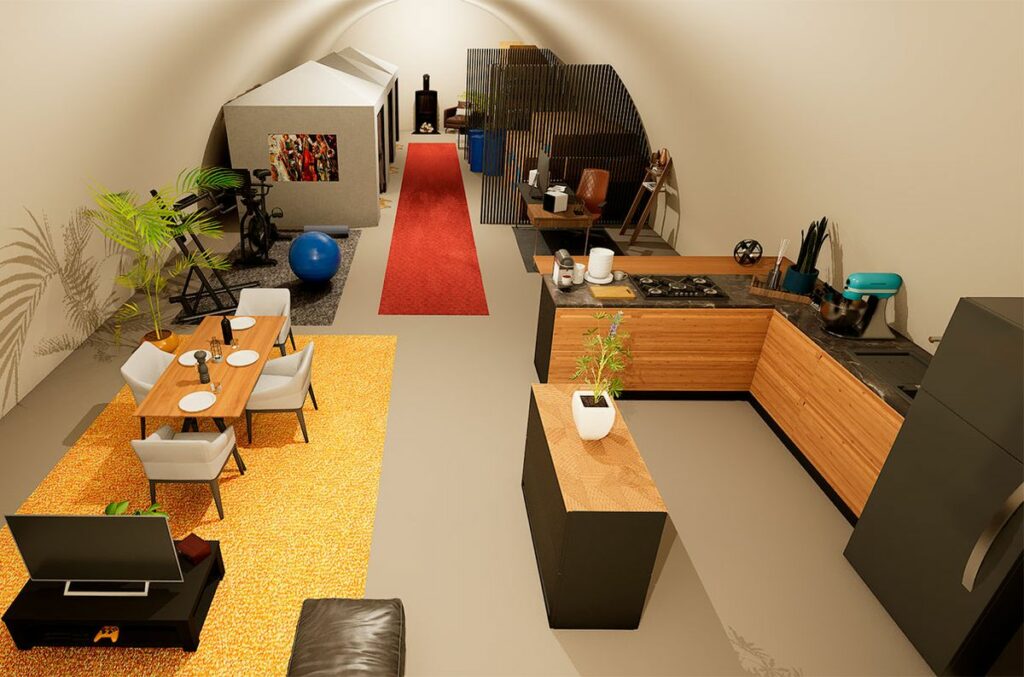 Introducing The Billionaire's Unconventional And Lavish Doomsday Bunker