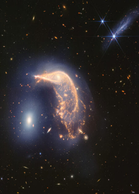 New Images Of Arp 142 Captured By Webb Show Stunning