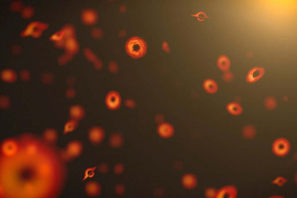 The Behavior Of Small Black Holes Within The Sun, Earth,