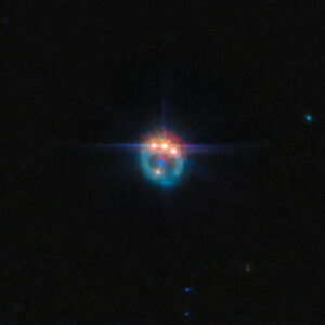 Webb Observes Four Views Of A Gravitationally Lensed Quasar