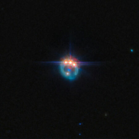 Webb Observes Four Views Of A Gravitationally Lensed Quasar