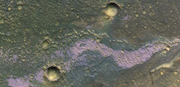 Chloride Containing Deposits Found On Mars By Esa's Trace Gases Probe
