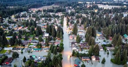 Floods in Alaska caused by glacier dam bursting Floods In Alaska Caused By Glacier Dam Bursting