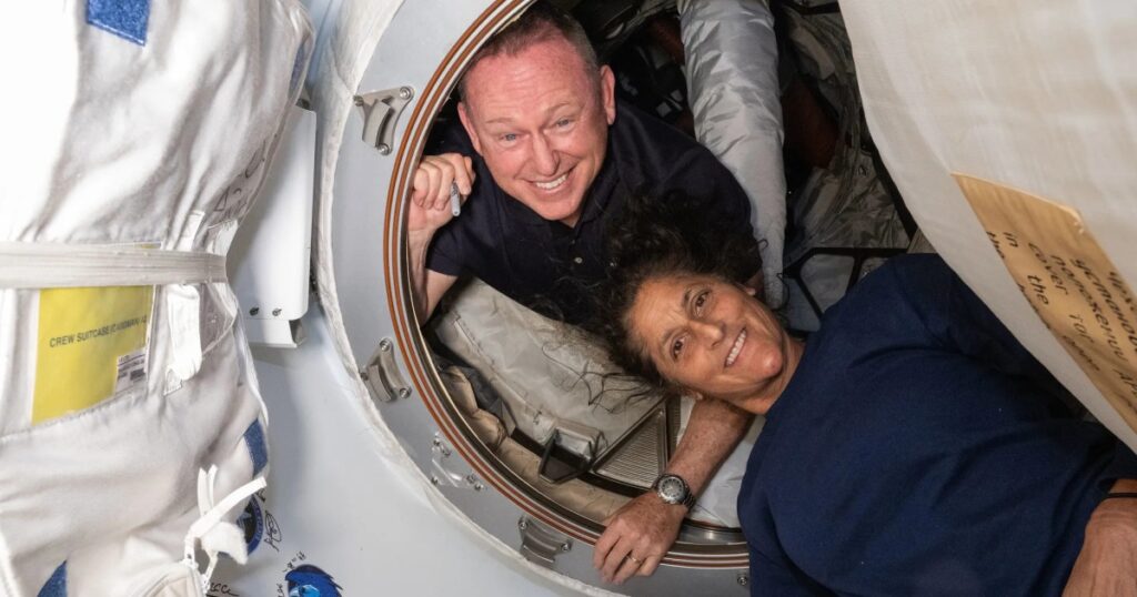 Nasa Is Contemplating Extending Boeing Astronauts' Stay On Space Station