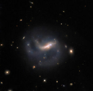 Twisted Spiral Arms Galaxy Hosting Supernova Discovered By Hubble Space