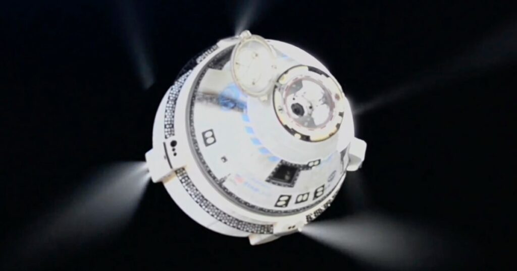 Boeing Starliner Spacecraft Embarks On Return Voyage Without Crew Members