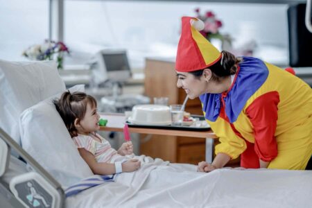 Clown visits may shorten children’s hospital stays Clown Visits May Shorten Children's Hospital Stays