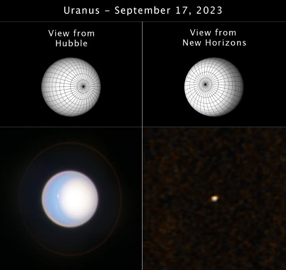 Hubble Space Telescope and New Horizons team up to study Uranus Hubble Space Telescope And New Horizons Team Up To Study