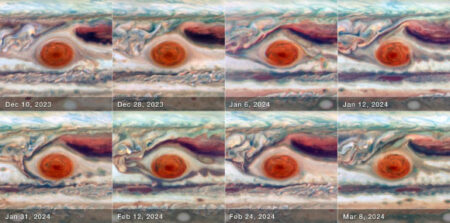 Hubble Observations Reveal Jupiter's Great Red Spot Is Wobbling And