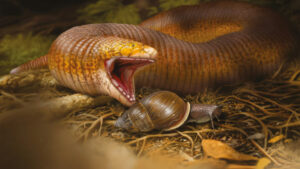 47 Million Years Ago, The World's Largest Earthworm Lizard Roamed
