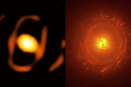 A Photo Of A Star In Another Galaxy Was Captured