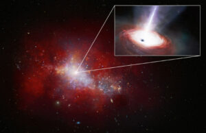 Astronomers Find Fastest Feeding Black Hole In Early Universe